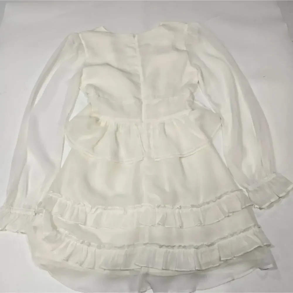 Tularosa Lucianna Mini Dress in Ivory XXS - Picture 12 of 13
